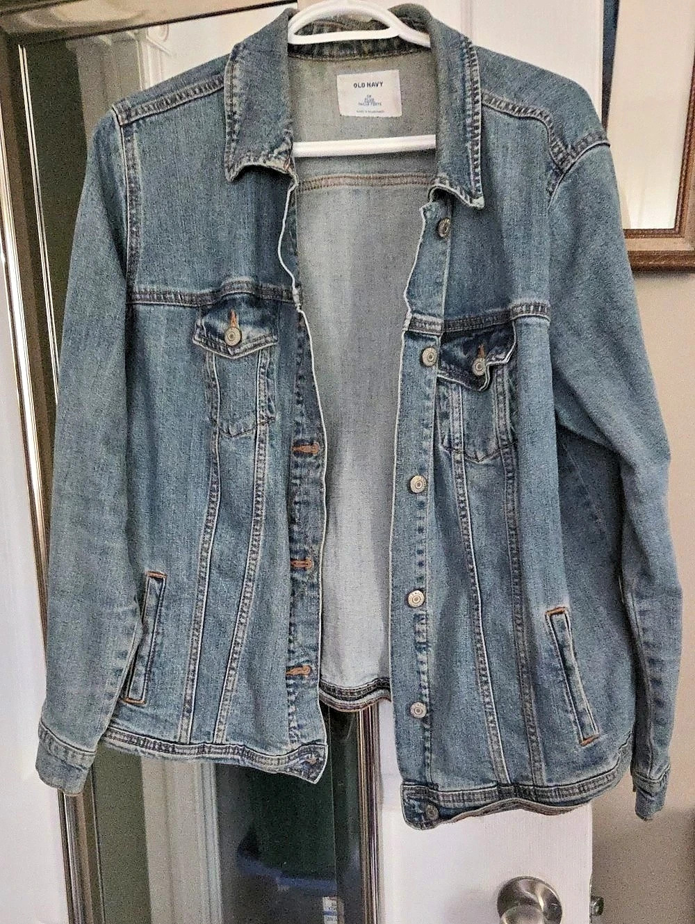 Old Navy Plus-Size Classic Jean Jacket Blue 1X